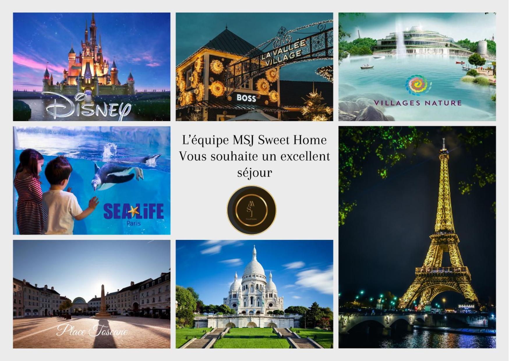 Cosy Appartement - Val D'Europe - Vallee Shopping - Disney Серри Экстерьер фото